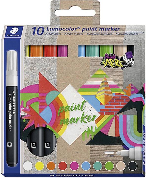 Actual product image Staedtler Lumocolor (Multicoloured, 2.40 mm, 10 x)