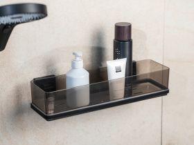 Image du produit Wenko Vacuum-Loc® Maxiablage Mod. Quadro Schwarz Befestigen ohne Bohren