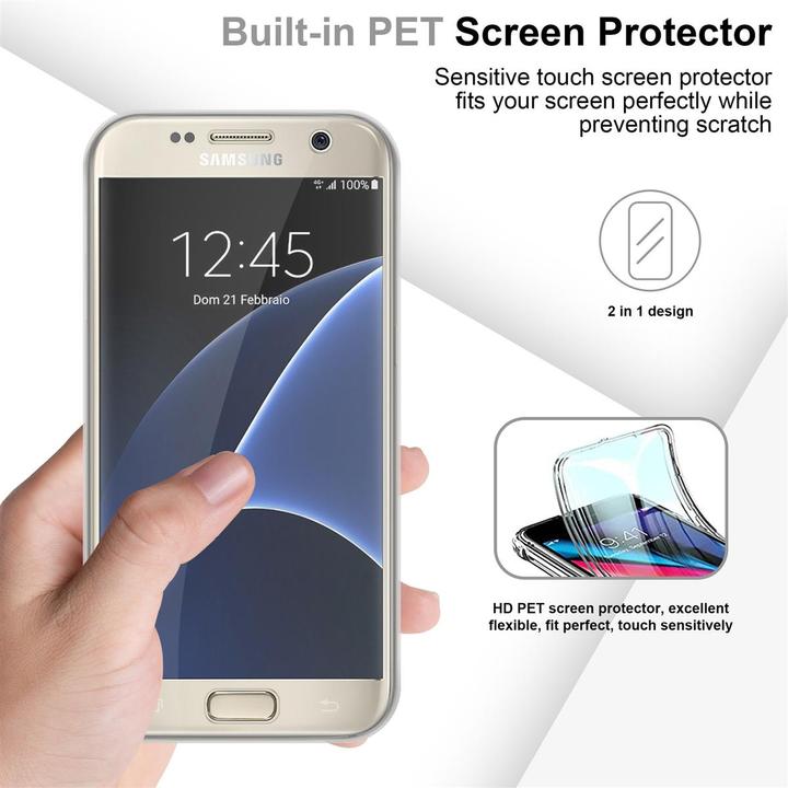 Image du produit Cadorabo TPU 360 degrés Case Cover (Samsung Galaxy S7)