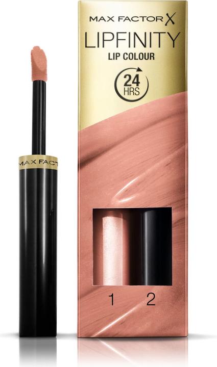 Actual product image Max Factor Lipfinity 24HRS (006 Always Delicate)