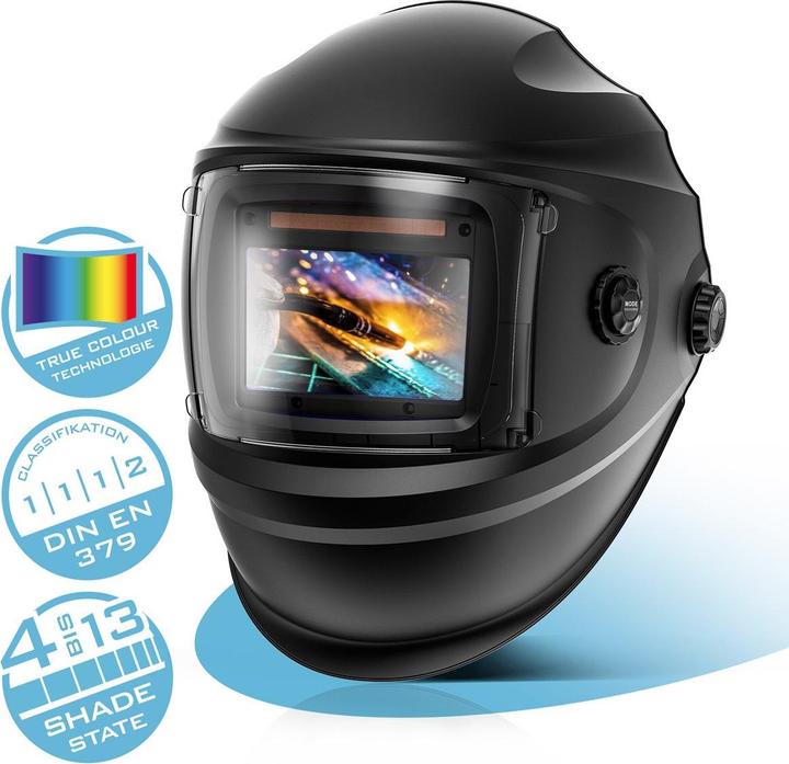 Actual product image Stahlwerk Welding helmet BULLET 3-in-1 automatic welding helmet welding shield