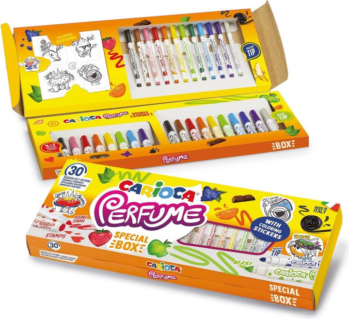 Image du produit Carioca Set de 30 feutres Perfume (Multicolore, 30 x)