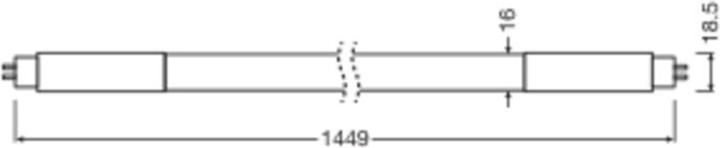 Actual product image Ledvance Ledtube T5 Hf H (G5, 26 W, 4000 lm, 1 x, D)