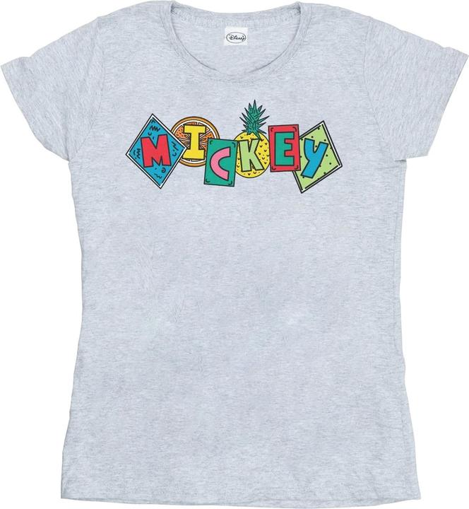 Disney Mickey Mouse Fruit Blocks TShirt (L)