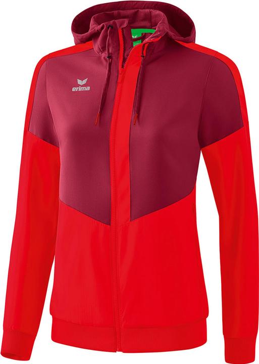 Erima Squad Tracktop Jacke Mit Kapuze Damen