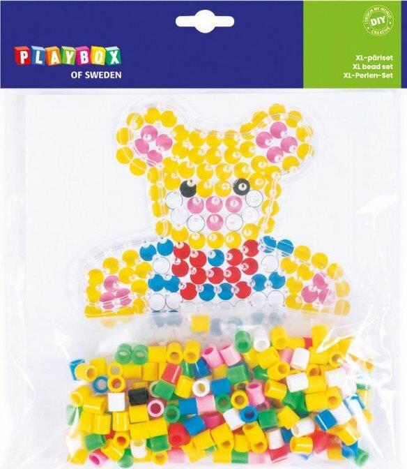 Actual product image Playbox Bügelperlen Kleiner Teddybär XL 250St.