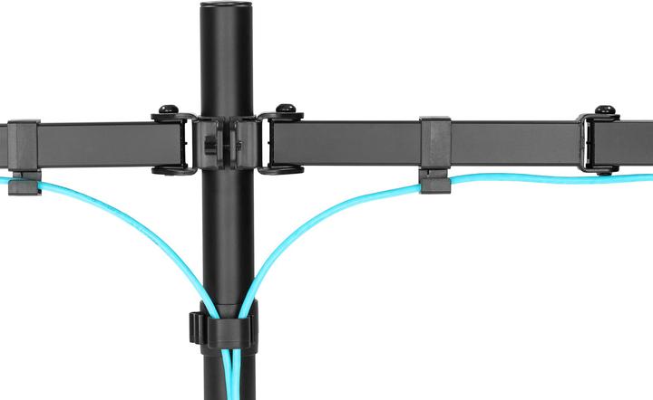 Produktbild Digitus Klemmhalterung für digitale Dual-Monitore (Tisch, 32")