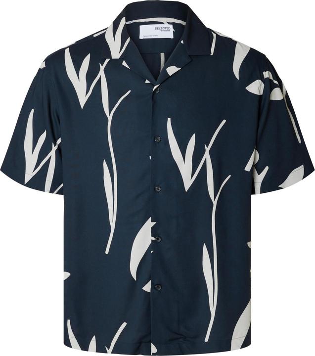 Selected Homme Print Kurzarmhemd (L)