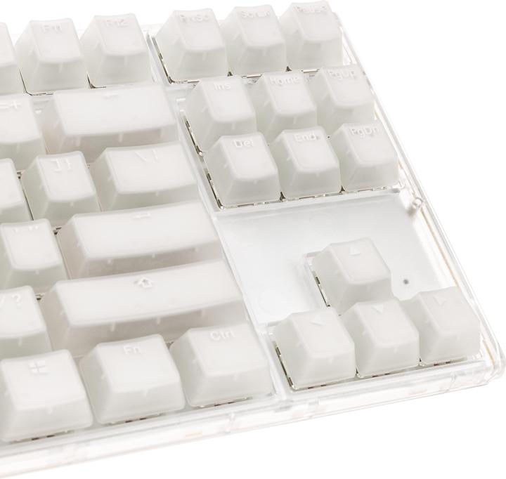 Produktbild Ducky One 3 Aura White TKL Gaming Tastatur, RGB LED - Kailh Jellyfish Y (US) (US, Kabelgebunden)