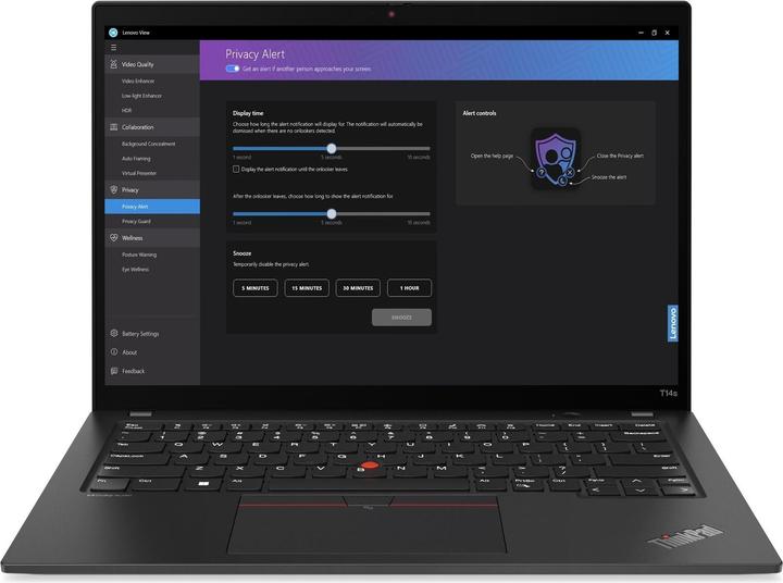 Produktbild Lenovo ThinkPad T14s Gen 4 (14", Intel Core i7-1355U, 16 GB, 512 GB, CH)