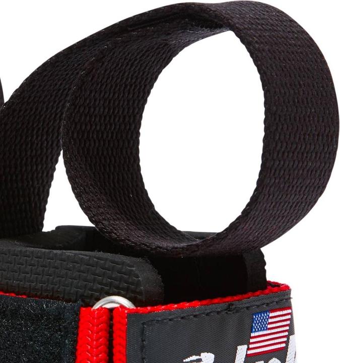 Actual product image Schiek Deluxe Lifting Straps 1000-PLS RED