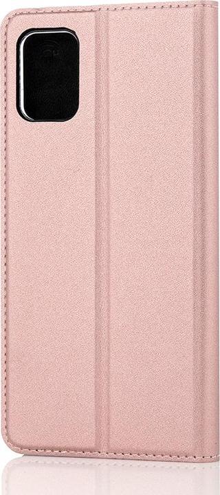 Produktbild Wave BookCase -suojakotelo, Samsung Galaxy A51, ruusukulta (Samsung Galaxy A51)