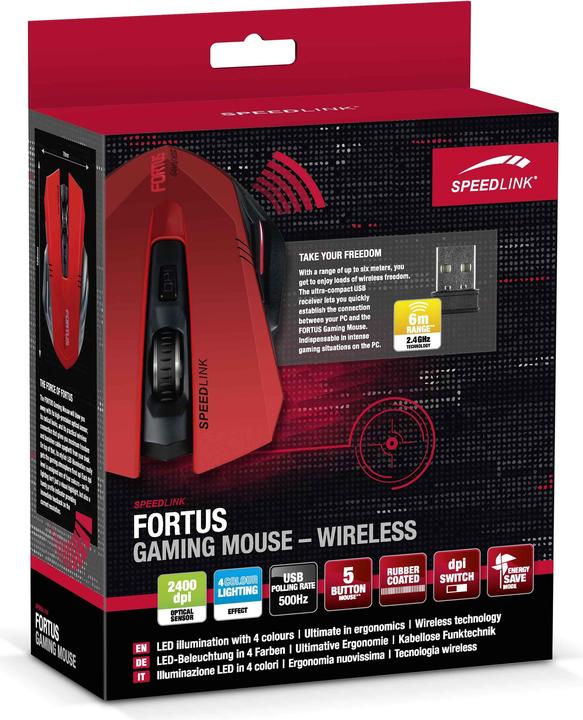 Actual product image Speedlink Fortus (Wireless)