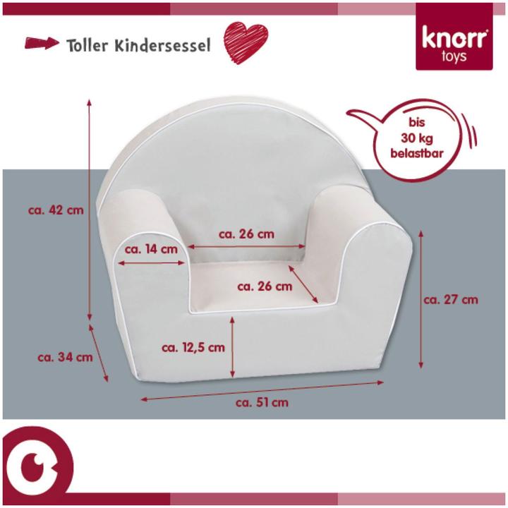 Actual product image Knorrtoys Kindersessel - "Safari" (Child armchair)