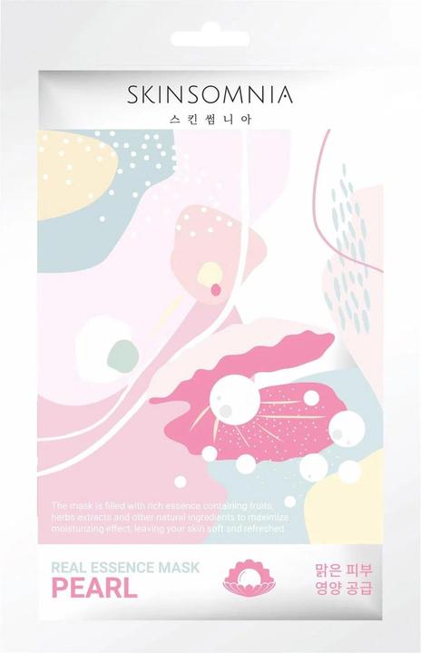 Actual product image Skinsomnia Pearl Real Essence Mask (25 ml)
