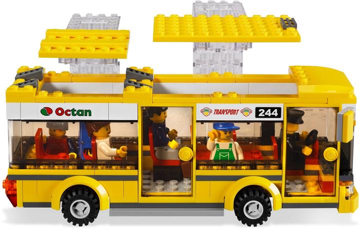 Image du produit LEGO Stadtviertel mit Bus (7641, LEGO City)