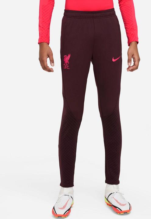 Actual product image Nike Lfc Y Nk Df Strk Pant Kpz Ks,B Burgundy Crush/Siren Red L (L)