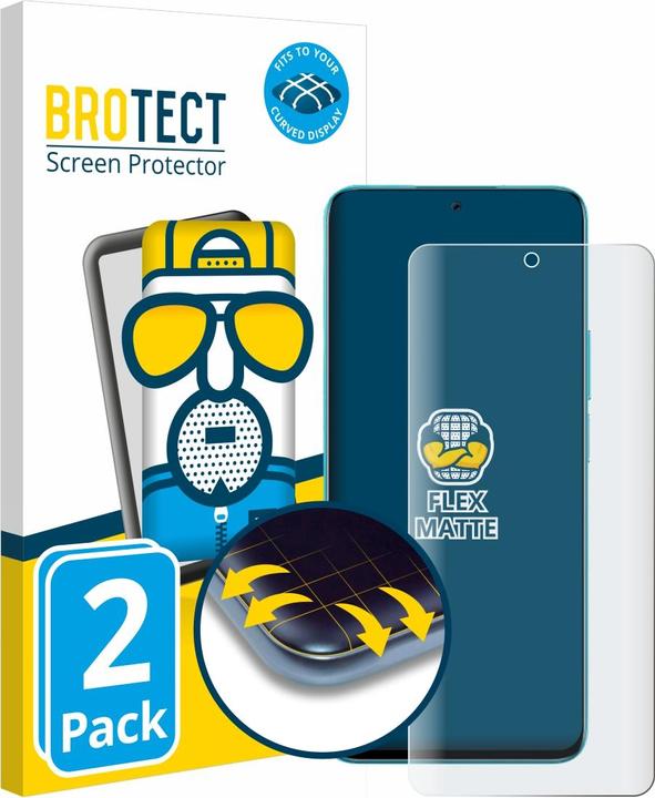Actual product image BROTECT Full-Cover Protector Matte (2 Piece, Honor 90 Lite)
