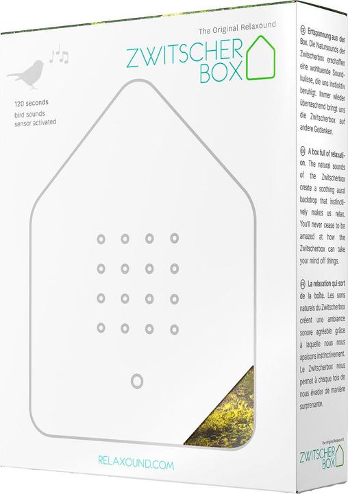 Image du produit Relaxound Boîte à Outils Zwitscherbox (11 x 3 x 14,5 cm)
