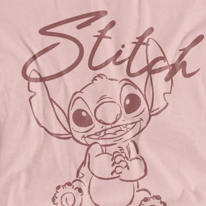 Immagine prodotto Lilo & Stitch Sketchy And Cute Maglietta Classico Donna (M)