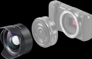 Produktbild Sony VCL-ECU2, Fischaugenobjektiv Konverter (Weitwinkelkonverter, Sony E)