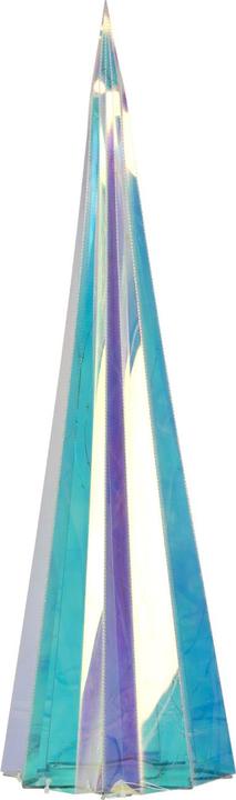 Koopman Regenbogen-Pyramide, mit sternförmigem Sockel, 50 Micro-LEDs, 20 x 20 x 60 cm