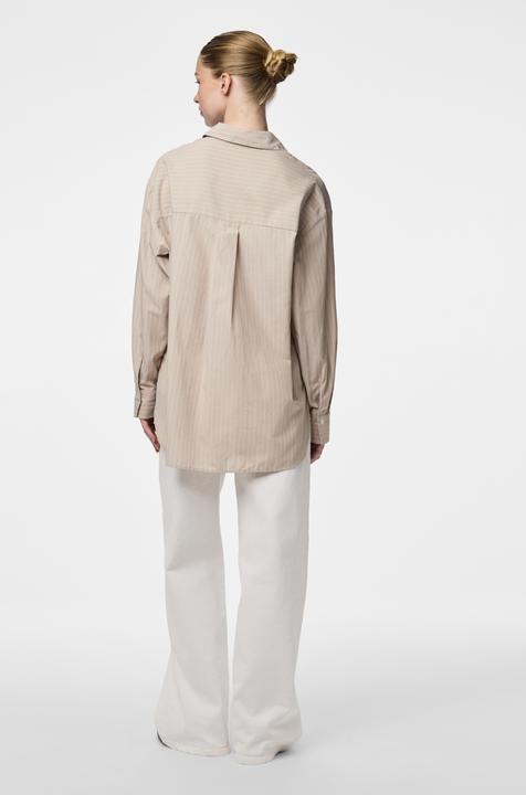 Actual product image Pieces Pcmelia Ls Loose Shirt Wvn Noos Bc (XXL)