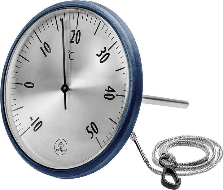 Produktbild Fiap DialSwim ACTIVE Poolthermometer Edelstahl, Blau (eloxiert)