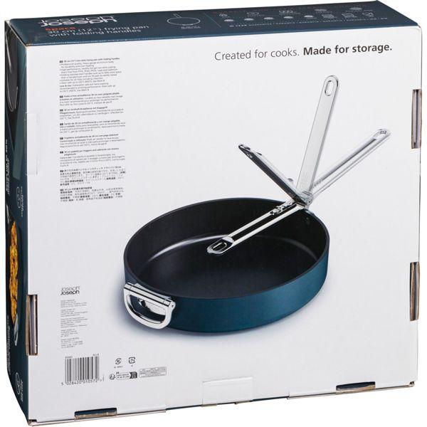 Actual product image Joseph Joseph Space frying pan folding handle D30cm (30 cm, Frying pan, Aluminium)