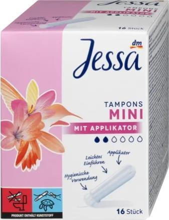 dm Jessa Tampons Applikator Mini (16 x, Mini)
