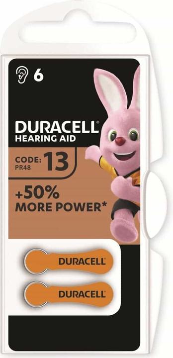 Produktbild Duracell Electronics Easy Tab (6 Stk., A13, 290 mAh)