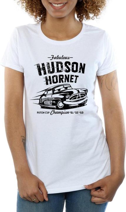 Immagine prodotto Disney Cars Hudson Hornet Maglietta Donna (L)