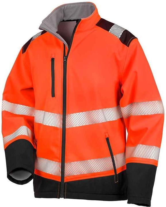 Fluoreszierendes Orange, Schwarz