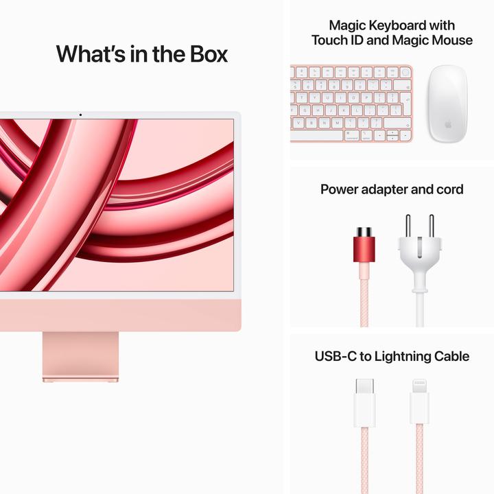 Actual product image Apple iMac 2023 (M3, 8 GB, 256 GB)