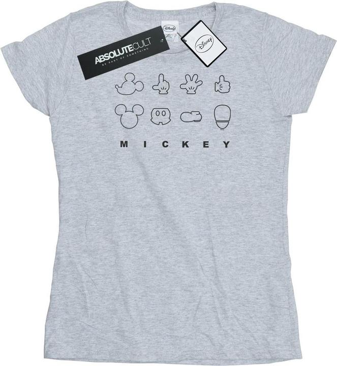 Disney Mickey Mouse Deconstructed TShirt (XL)