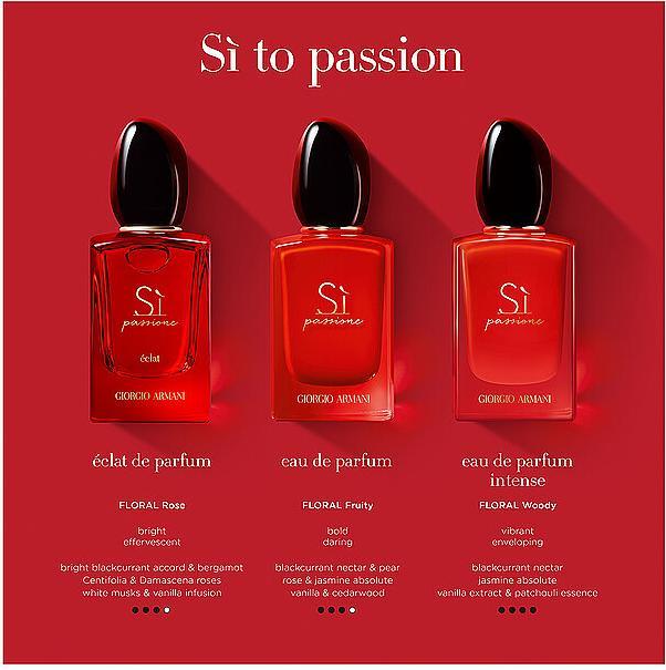 Actual product image Giorgio Armani Sì Passione (Eau de parfum, 30 ml)