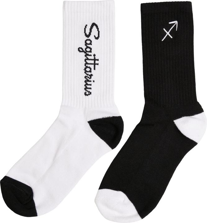 Black, white sagittarius