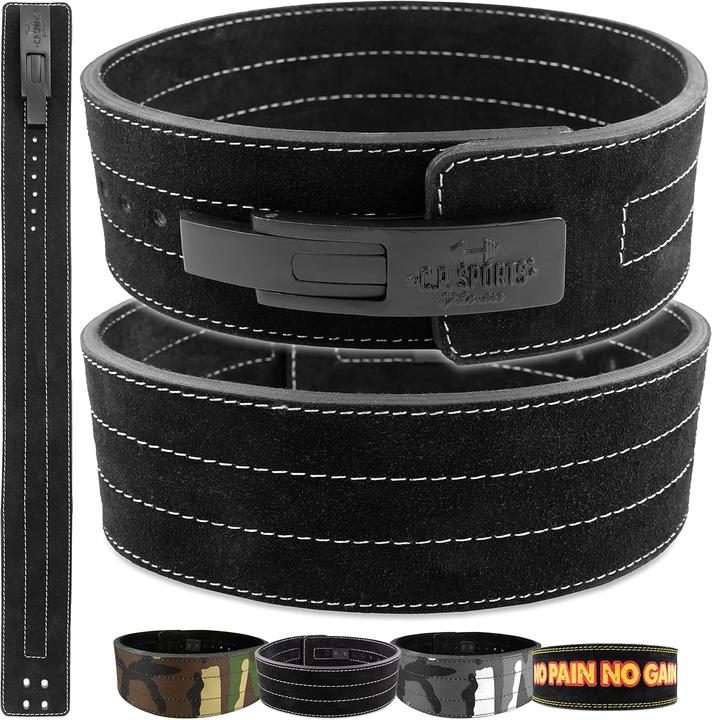 Actual product image C.P.Sports Powerlifting Gürtel mit Powerschnalle, XS (51-77 cm)