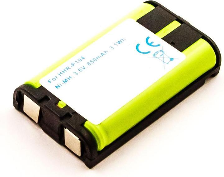 Produktbild AGI 98369 - Akku - PANASONIC KX-TW211 - Schwarz - Nickel-Metallhydrid (NiMH) - 850 m