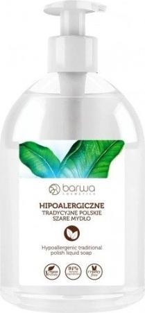Barwa Hipoalergiczne tradycyjne polskie szare mydło 500ml (Flüssigseife, 500 ml)