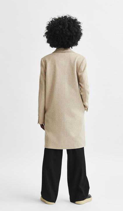 Actual product image Selected Femme wool blend coat (44)