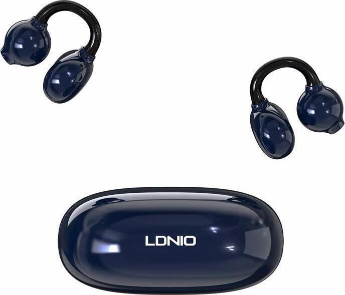 Actual product image Ldnio OWS T09 in-ear headphones (dark blue) (6 h, Cable)