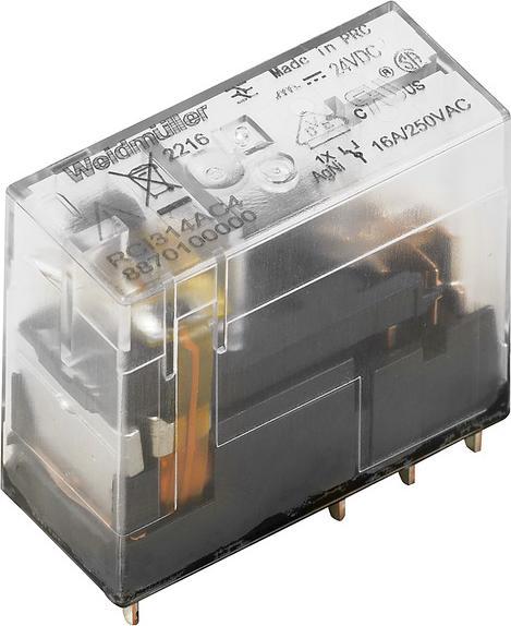 Actual product image Weidmüller Switching relay 2W IP20 13.7x25.5x29mm 8869890000