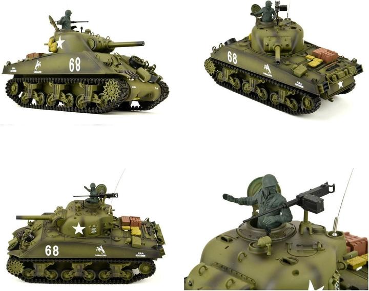 Image du produit Es-toys char RC US M4A3 Sherman, 1:16 (RTR Prêt à fonctionner)