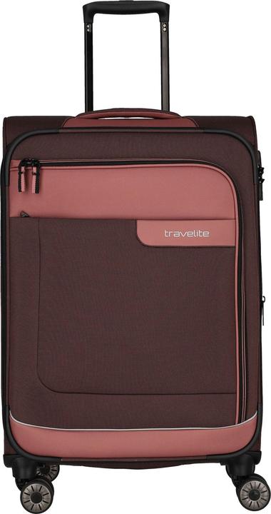 Travelite Trolley + Koffer Viia 4w Trolley M (70 l, M (50 - 90l))