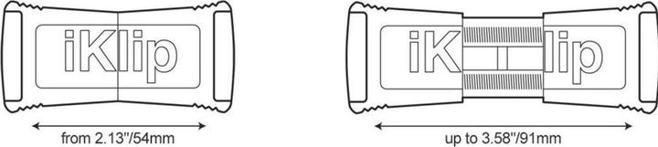 Image du produit IK Multimedia Support pour trépied de téléphone portable IP-IKLIP (Trépied Support de smartphone)