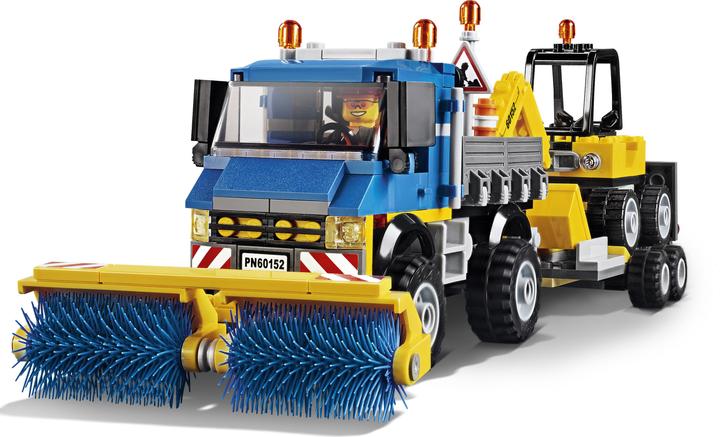 Actual product image LEGO Street cleaners and excavators (60152, LEGO City)