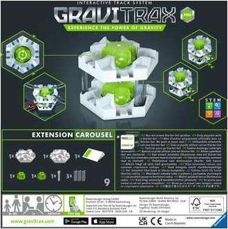 Productafbeelding Ravensburger GraviTrax Gravitrax Uitbreidingsset - Verticale Carrousel