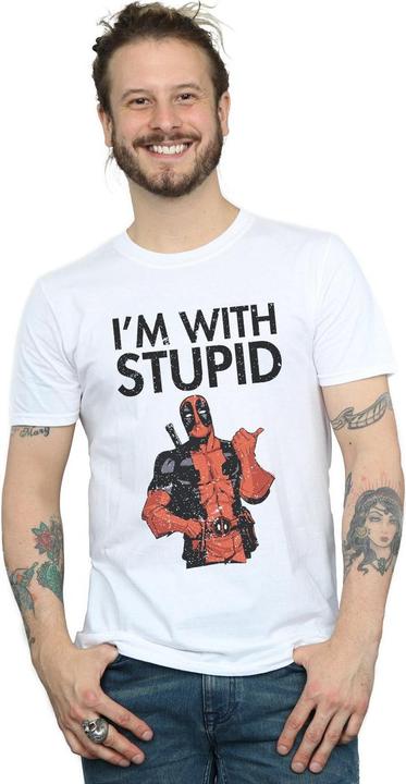 Produktbild Deadpool I'm With Stupid TShirt (4XL)
