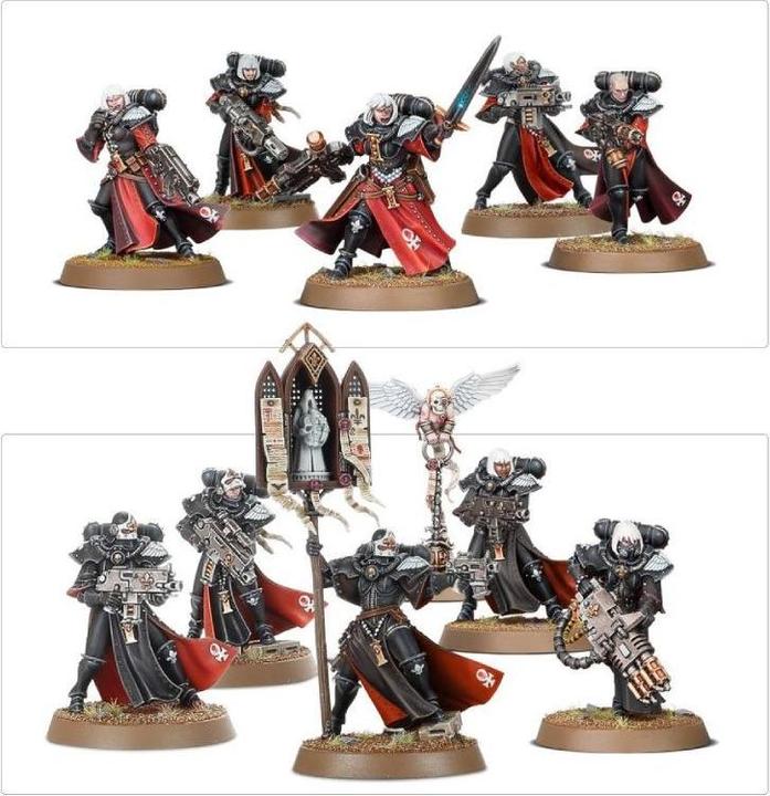 Actual product image Games Workshop Battle Sisters Squad - Dominions & Celestians